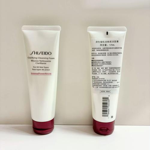 资生堂洗面奶膏体稀