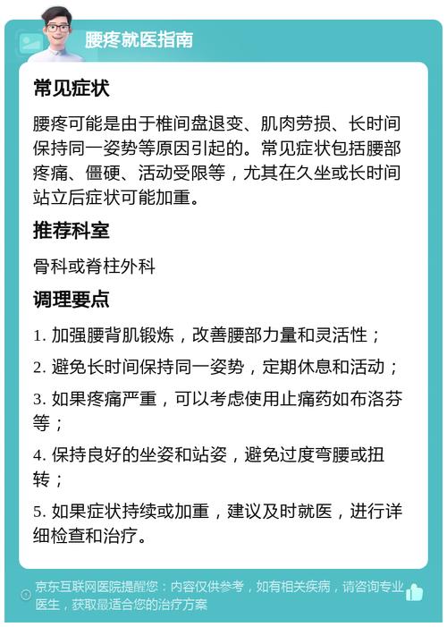 女性腰痛挂什么科