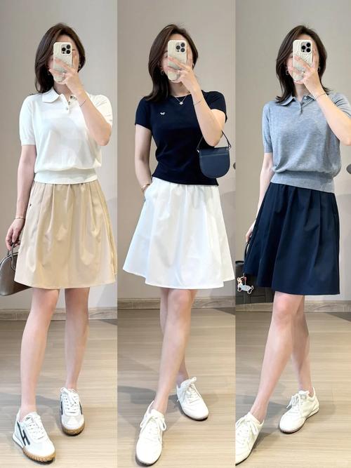 a摆半裙怎么搭配