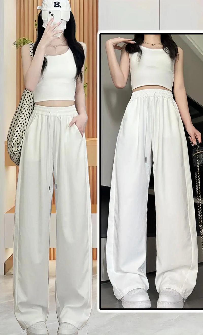 中长裤怎么搭配图片