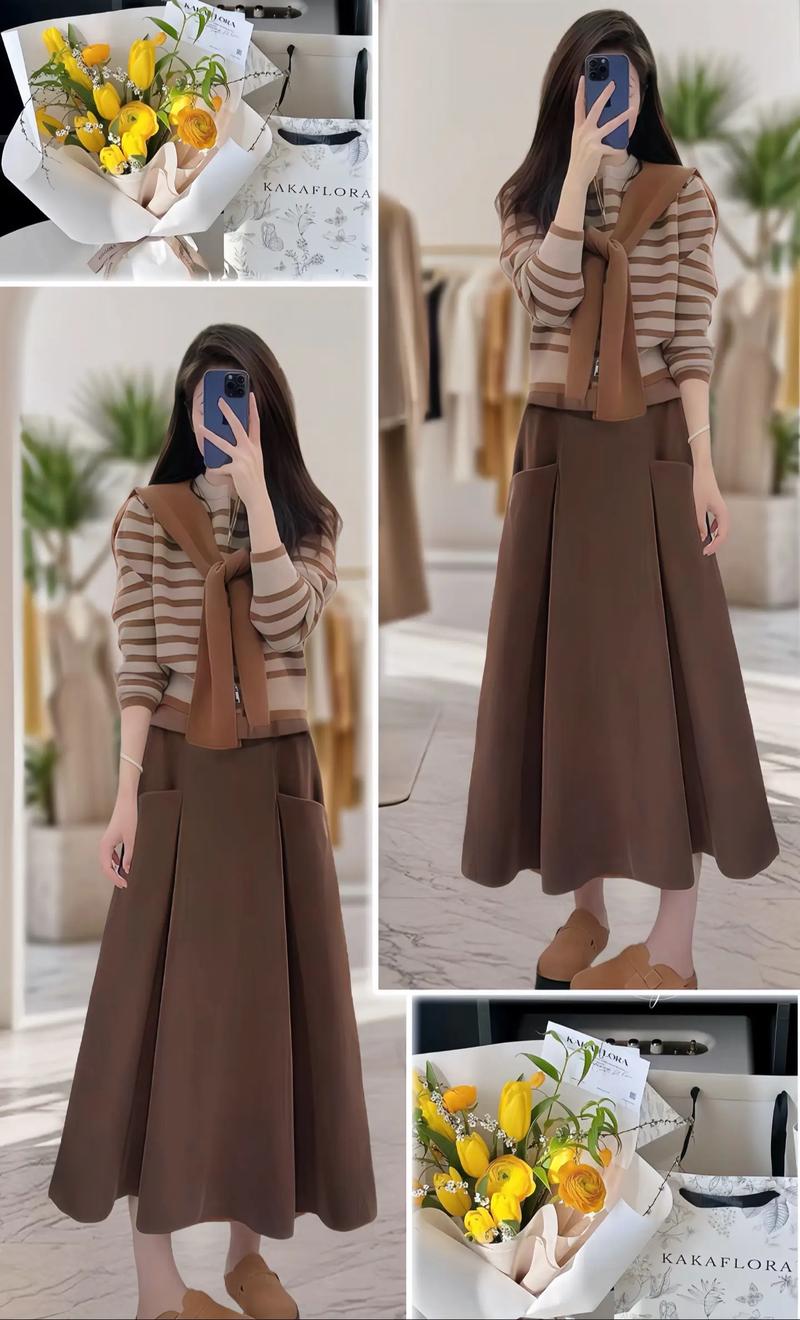 秋款套裙怎么搭配鞋