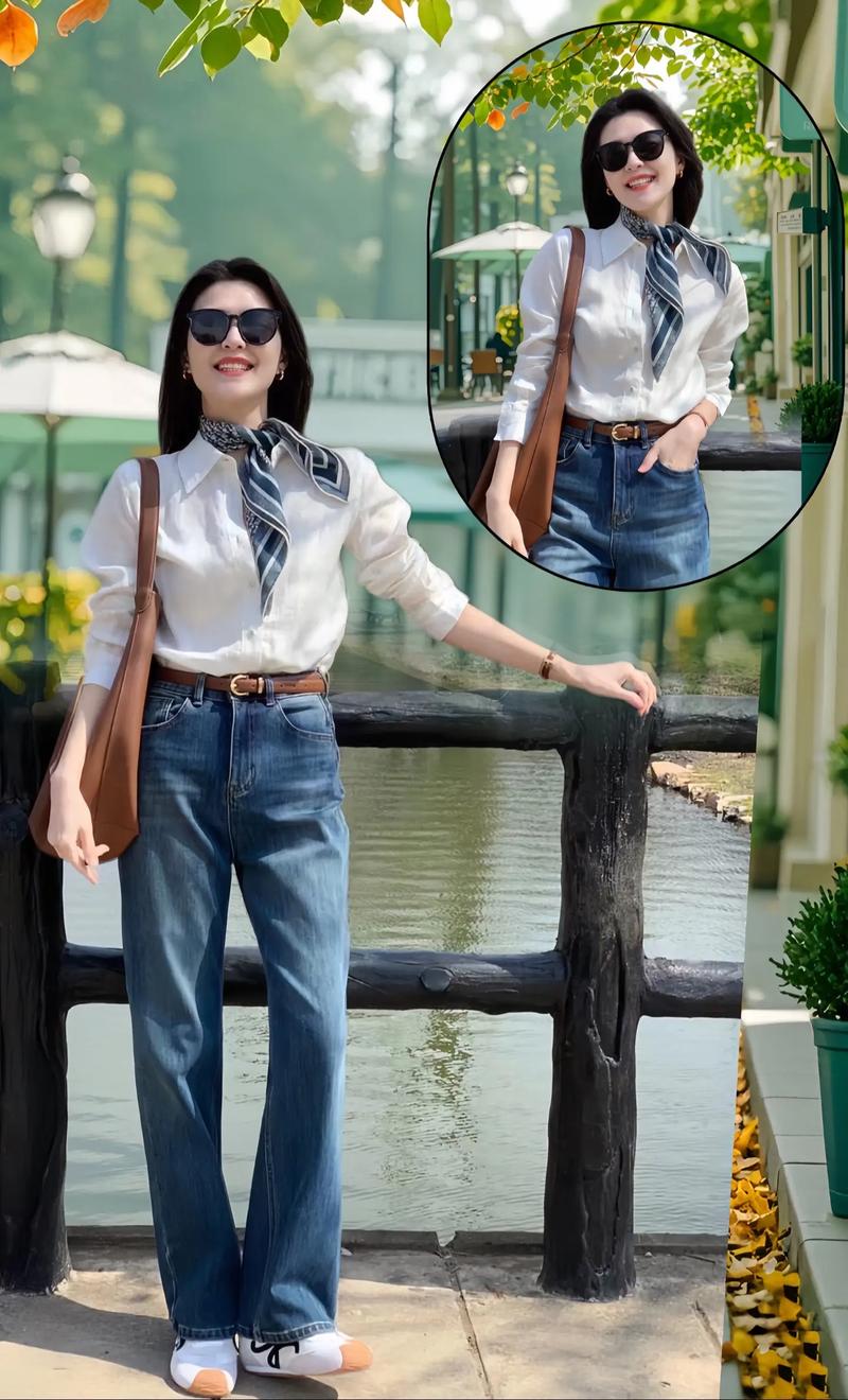 牛仔衬衣搭配什么裤子