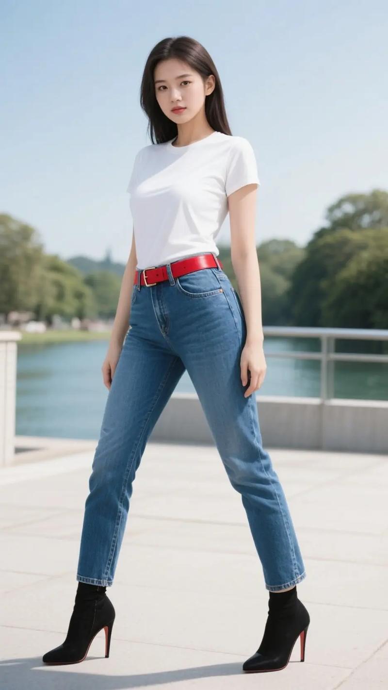 牛仔裤配什么皮带