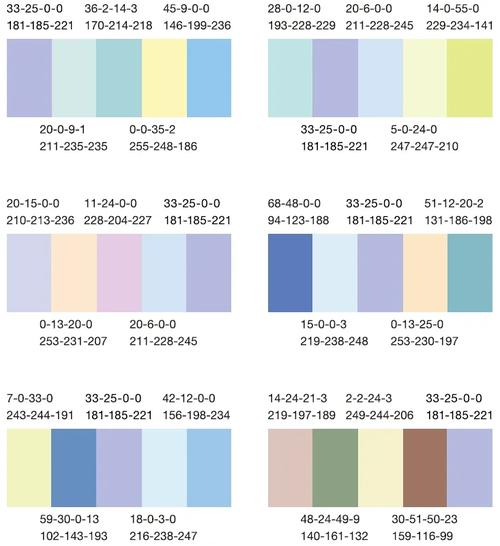 淡紫色配什么颜色