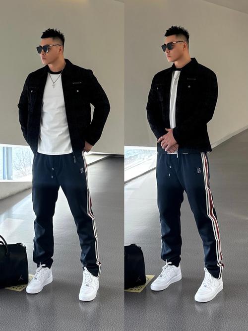 男士夹克搭配什么裤子