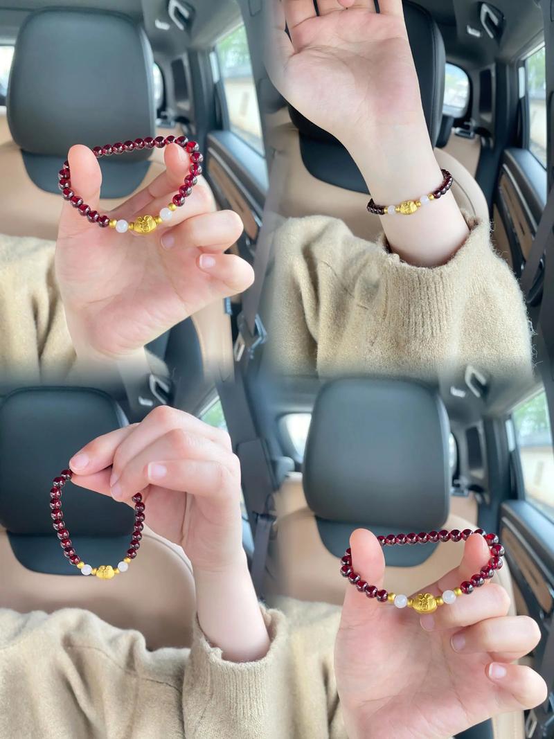 石榴石怎么搭配图片