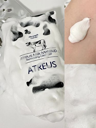 泰国牛奶洗面奶很干