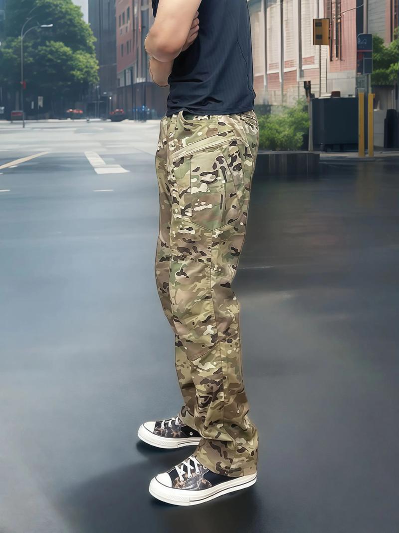 迷彩裤怎么搭配什么颜色上衣