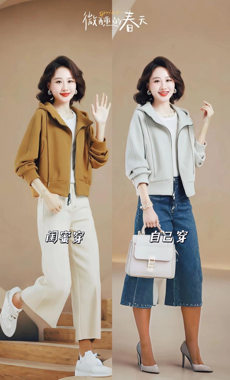 连帽短款卫衣怎么搭配才好看