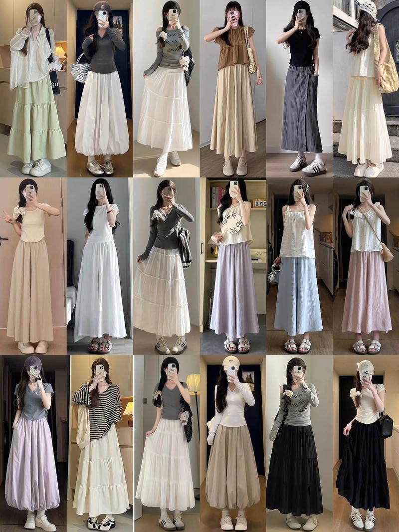 夏季流行裙子怎么搭配