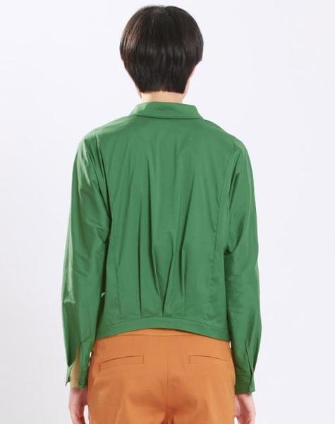 男士墨绿色衬衣怎么搭配