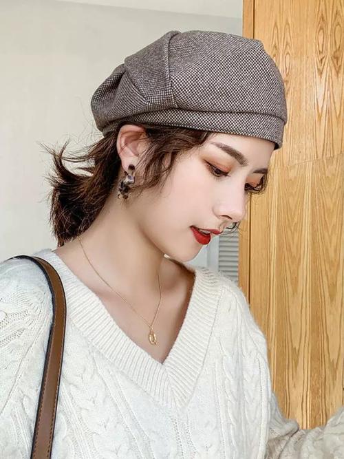 时尚贝雷帽怎么搭配