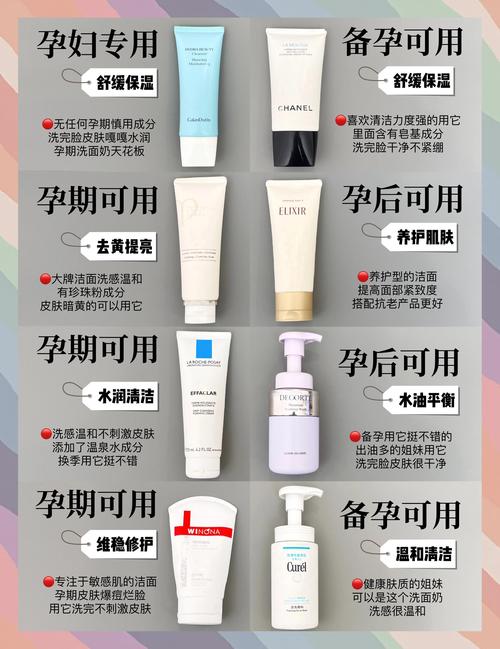哪种洗面奶对孕妇好