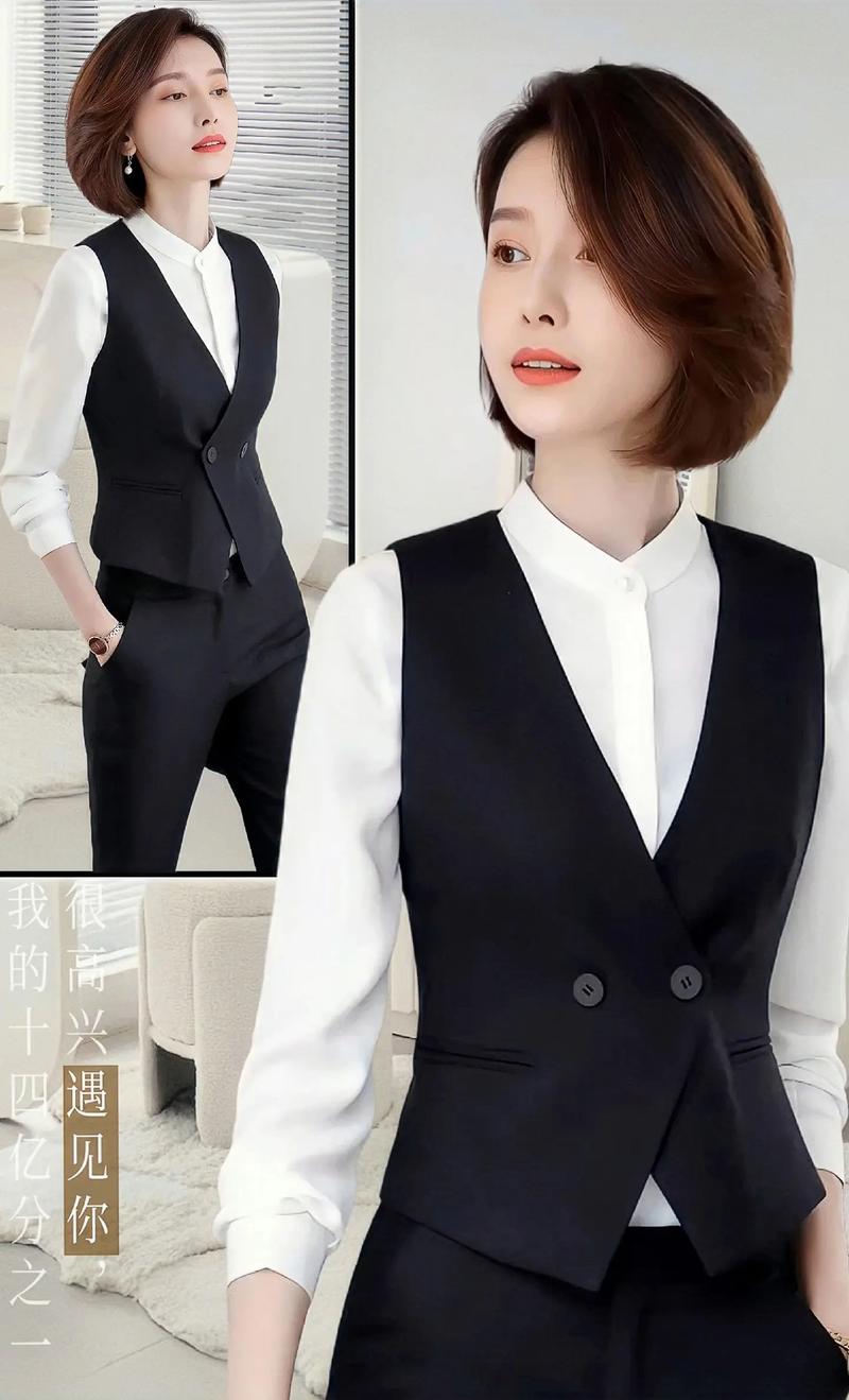 短款西装马甲怎么搭配衣服好看