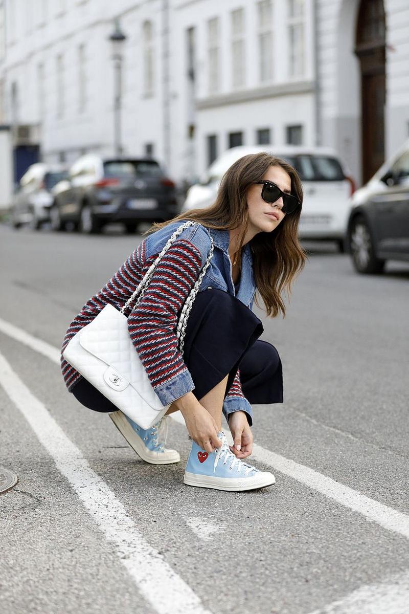 帆布鞋配什么衣服