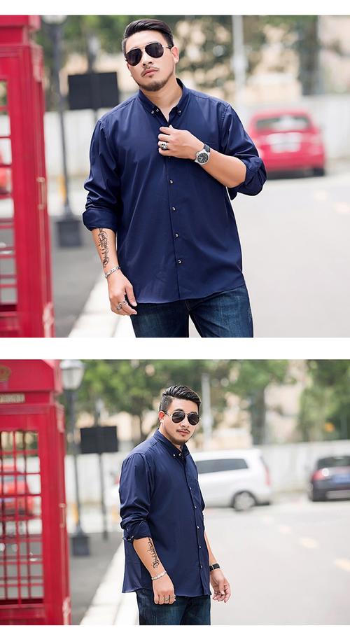 胖男生职场衬衫怎么搭配