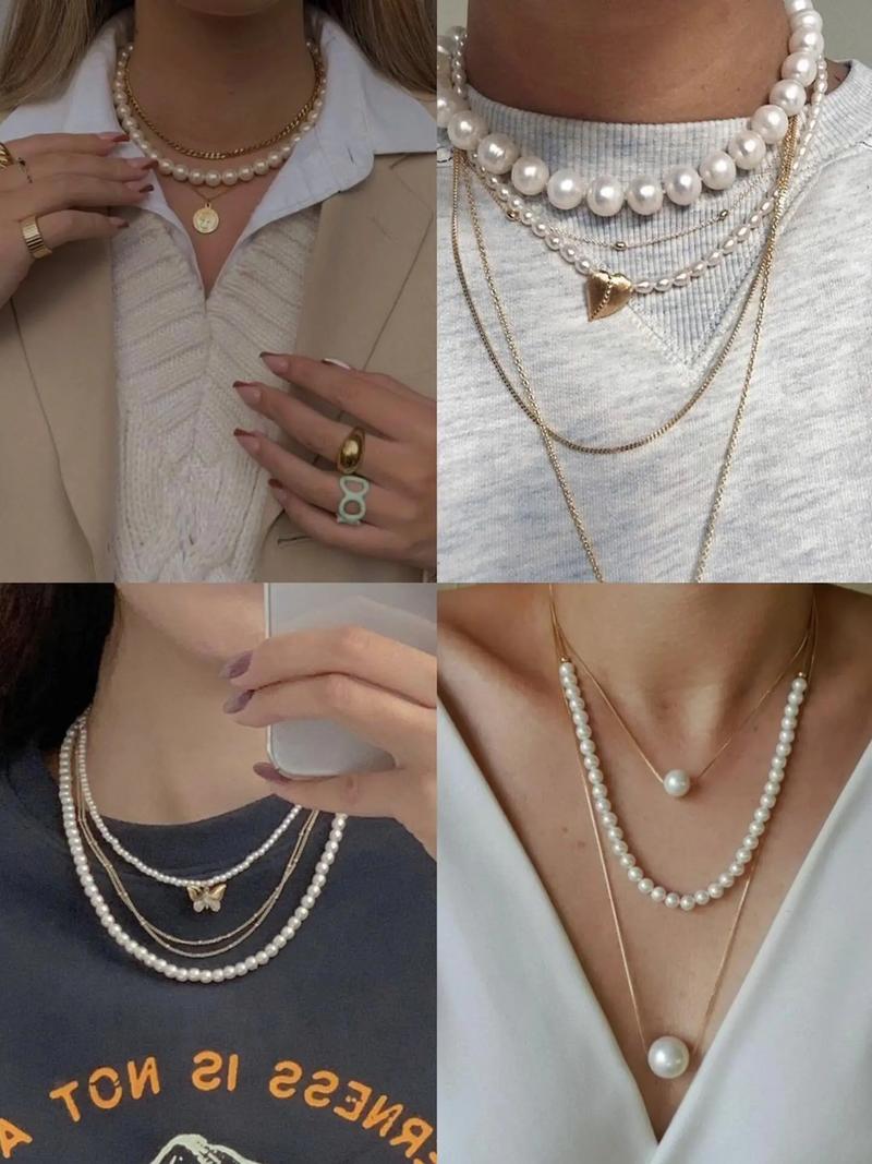 细项链怎么搭配