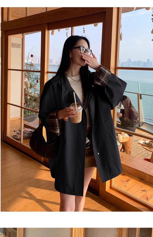 2025秋季长款风衣怎么搭配