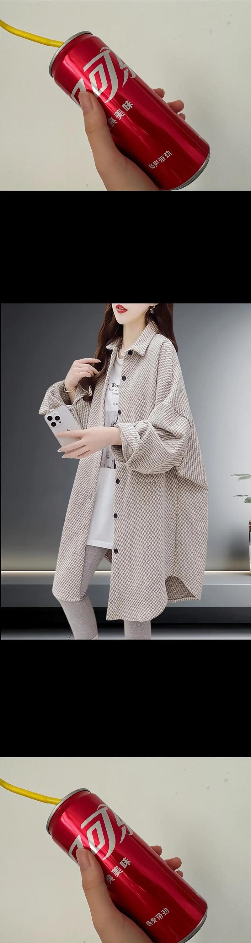 宽松厚衬衣怎么搭配