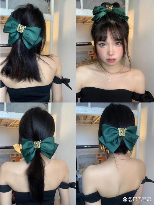 发夹搭配 教你短发怎么夹发夹好看