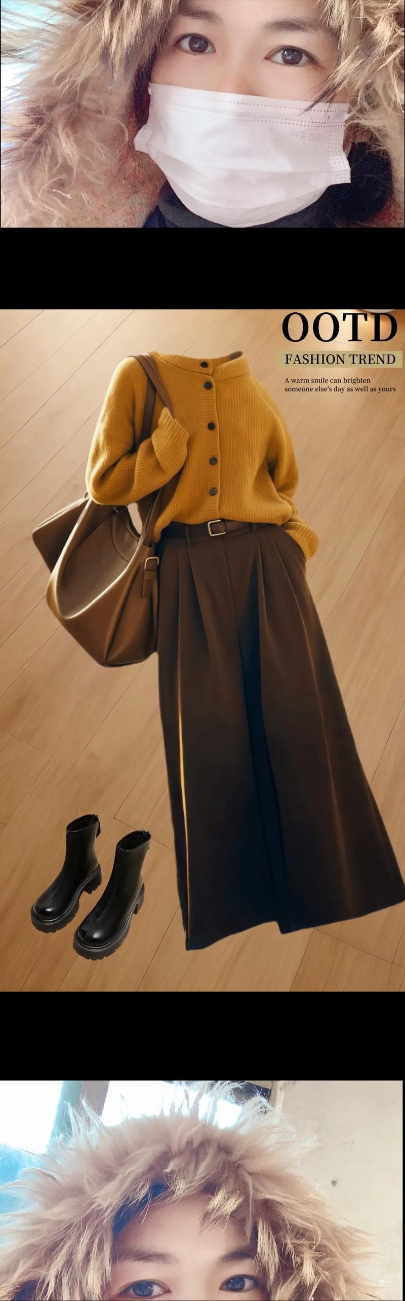 棕色衣服配什么裤子