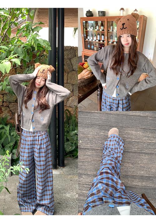 短袖长款毛衣怎么搭配图片