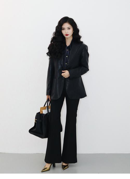 长款女西装外套怎么搭配