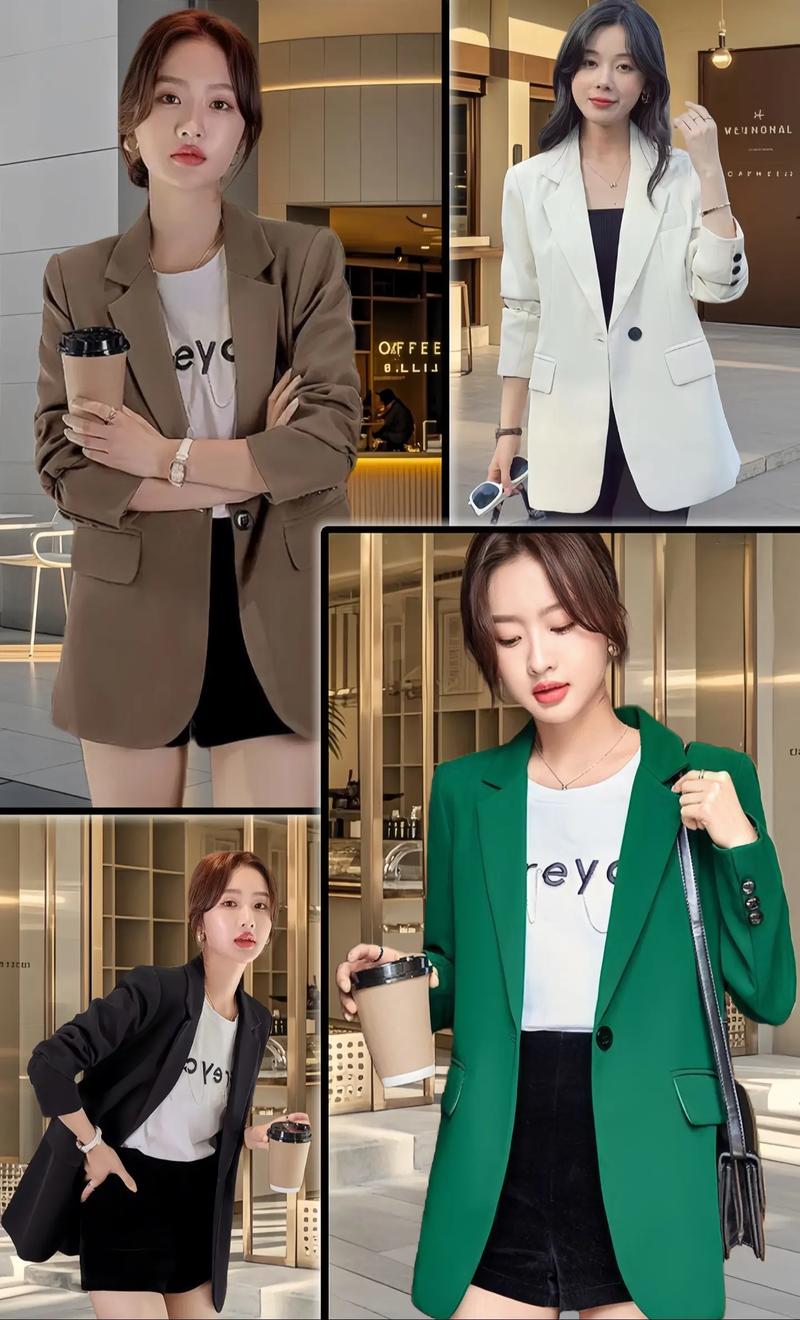 长款女西装外套怎么搭配