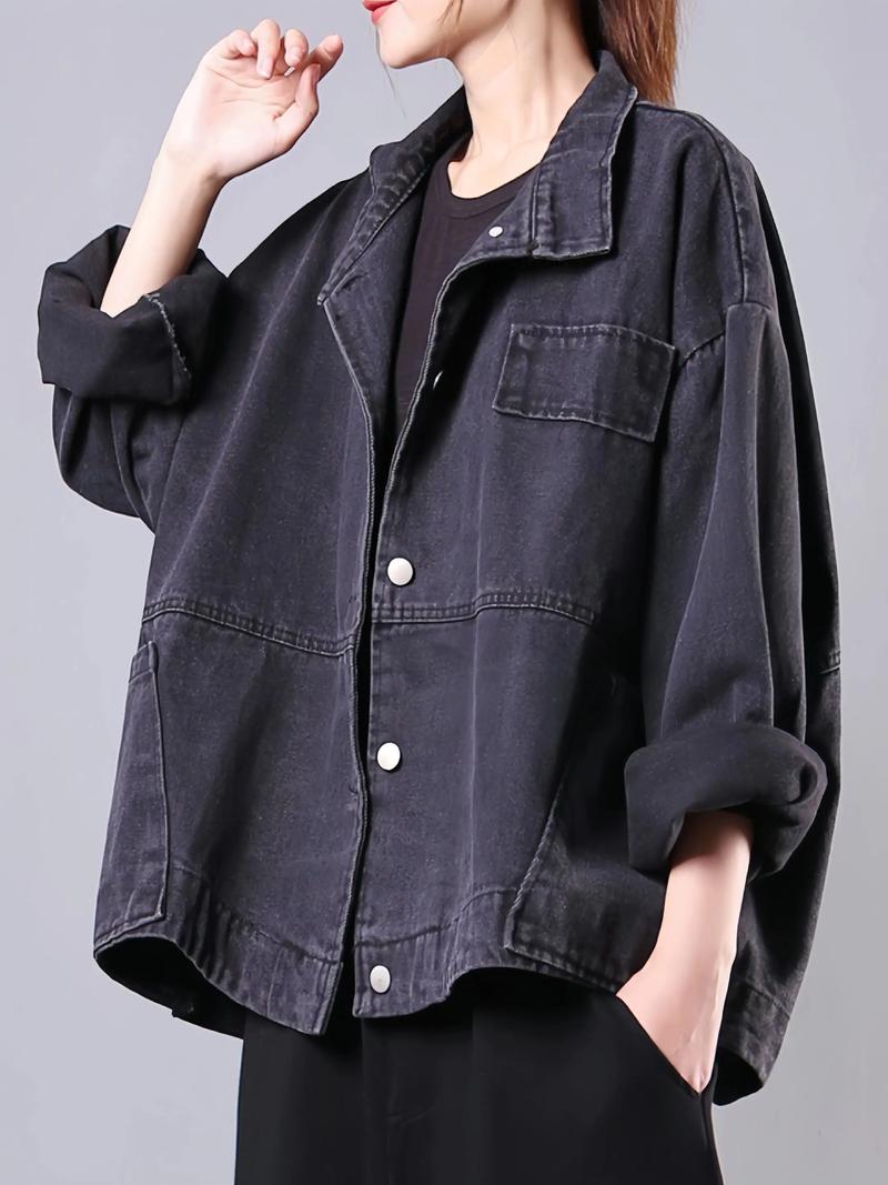 牛仔短外套女怎么搭配图片
