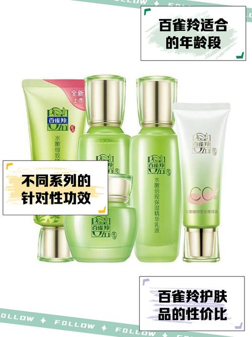 百雀羚护肤品适合年龄